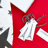 "EIFFEL TOWER" GIFT TAGS