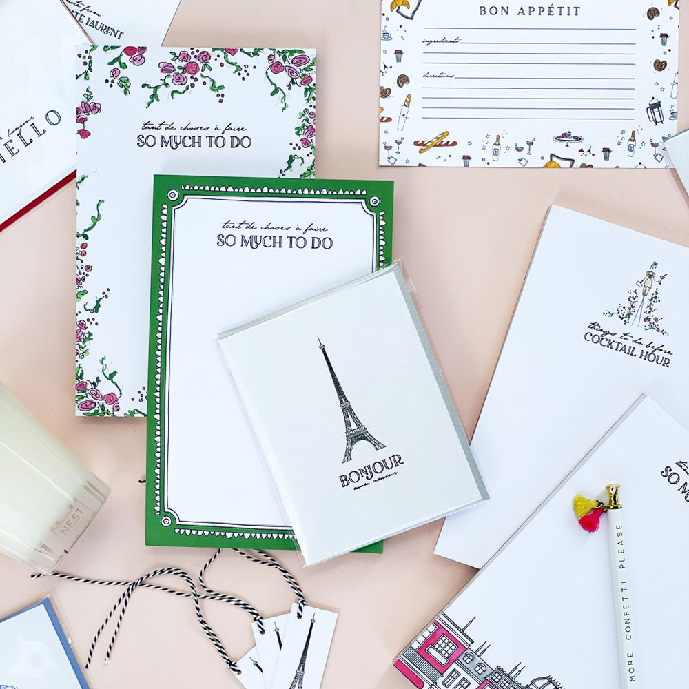 "BONJOUR MON AMOUR" ANYTIME CARD