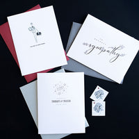 "THOUGHTS & PRAYERS" SYMPATHY CARD
