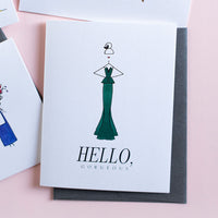 "THE GREEN DRESS" ANYTIME CARD