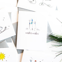 "WINTER WISHES" ANYTIME CARD