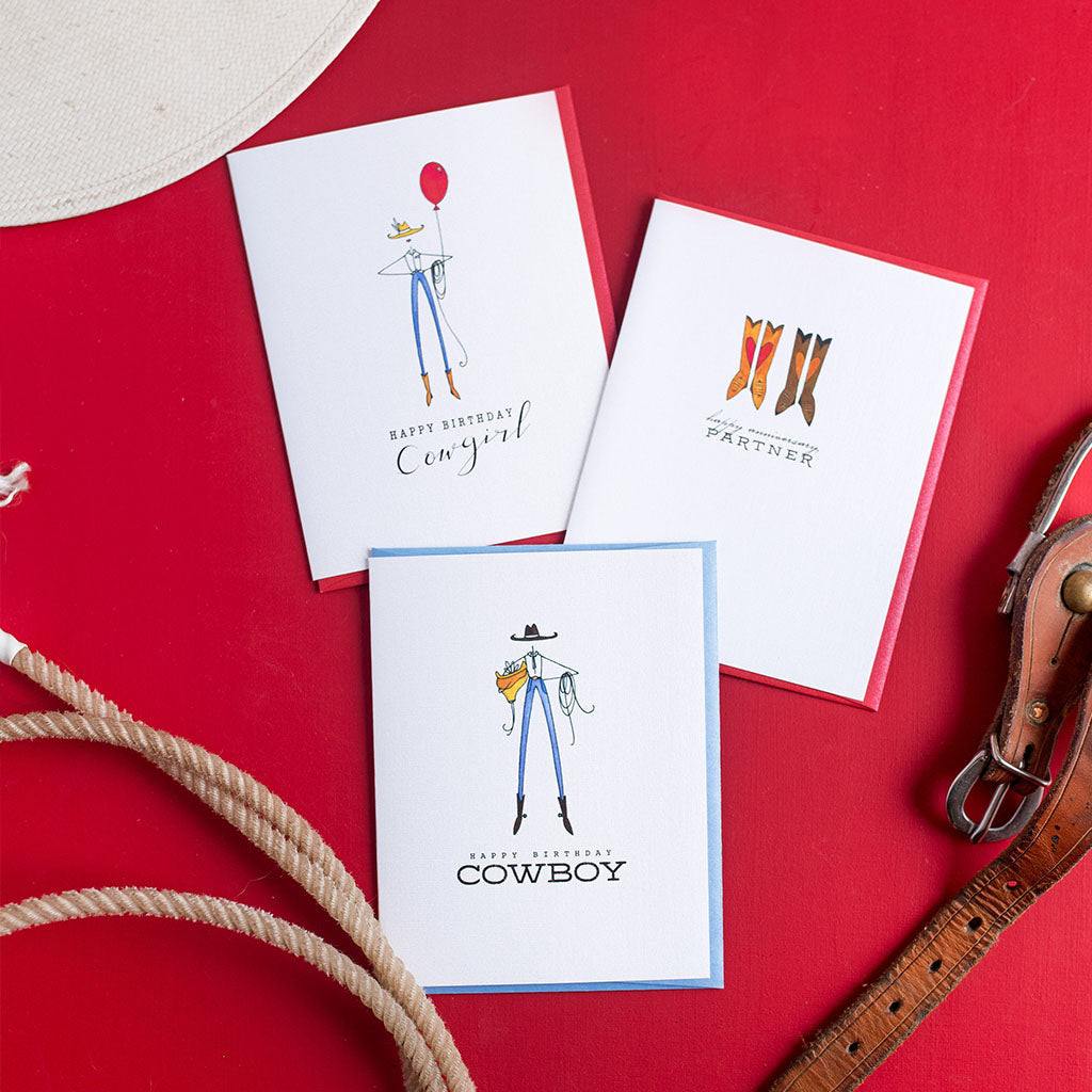 "COWBOY" BIRTHDAY CARD