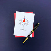 "TASSELS" FOURTH OF JULY CARD