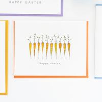"CARROTS" EASTER CARD