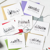 "CHICAGO SKYLINE" BLANK CARD