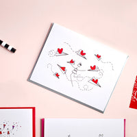 "LOVE LETTERS" BLANK CARD