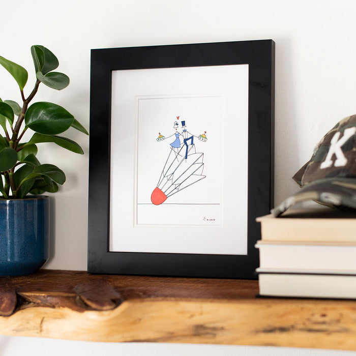 "KANSAS CITY COUPLE" ART PRINT