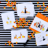"PUMPKIN PATCH" HALLOWEEN CARD