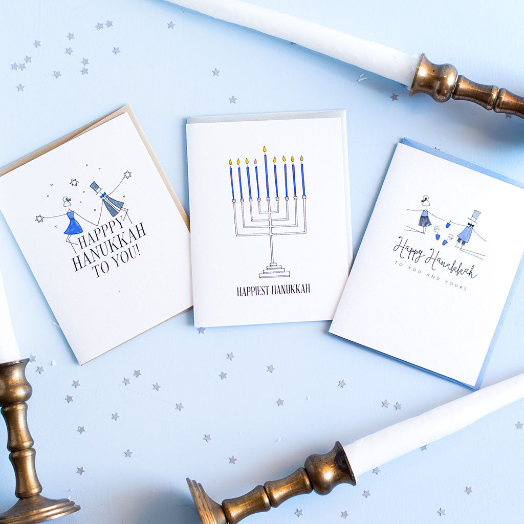 "DREIDEL" HANUKKAH CARD