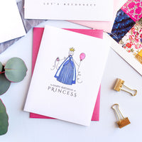 "PRINCESS" BIRTHDAY CARD