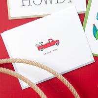 "PICK UP" THANK YOU CARD