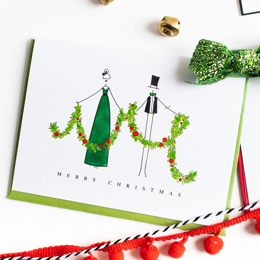 "GARLAND" HOLIDAY CARD