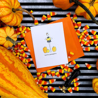 "HELLO PUMPKIN" HALLOWEEN CARD