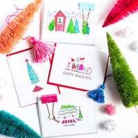 "HAPPY CAMPER" HOLIDAY CARD