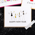 "SPARKLERS" NEW YEAR CARD