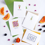 "PINEAPPLE" THANK YOU CARD