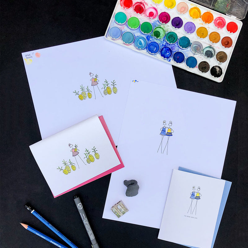 "HERE FOR YOU" CARE CARD