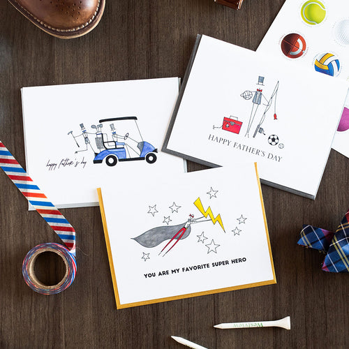 "DAD'S GOLF CART" FATHER'S DAY CARD