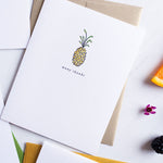 "PINEAPPLE" THANK YOU CARD