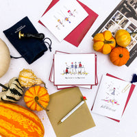 "PREPARING THE FEAST" BLANK CARD