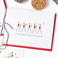 "STREET BAND" CONGRATULATIONS CARD
