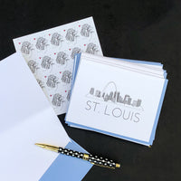 "ST. LOUIS SKYLINE" BLANK CARD
