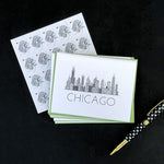 "CHICAGO SKYLINE" BLANK CARD