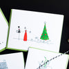 "BY THE TREE" HOLIDAY CARD
