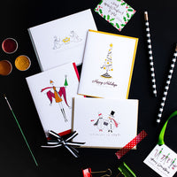 "SHOE TREE" HOLIDAY CARD