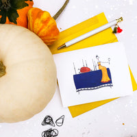 "THE FEAST" THANKSGIVING CARD