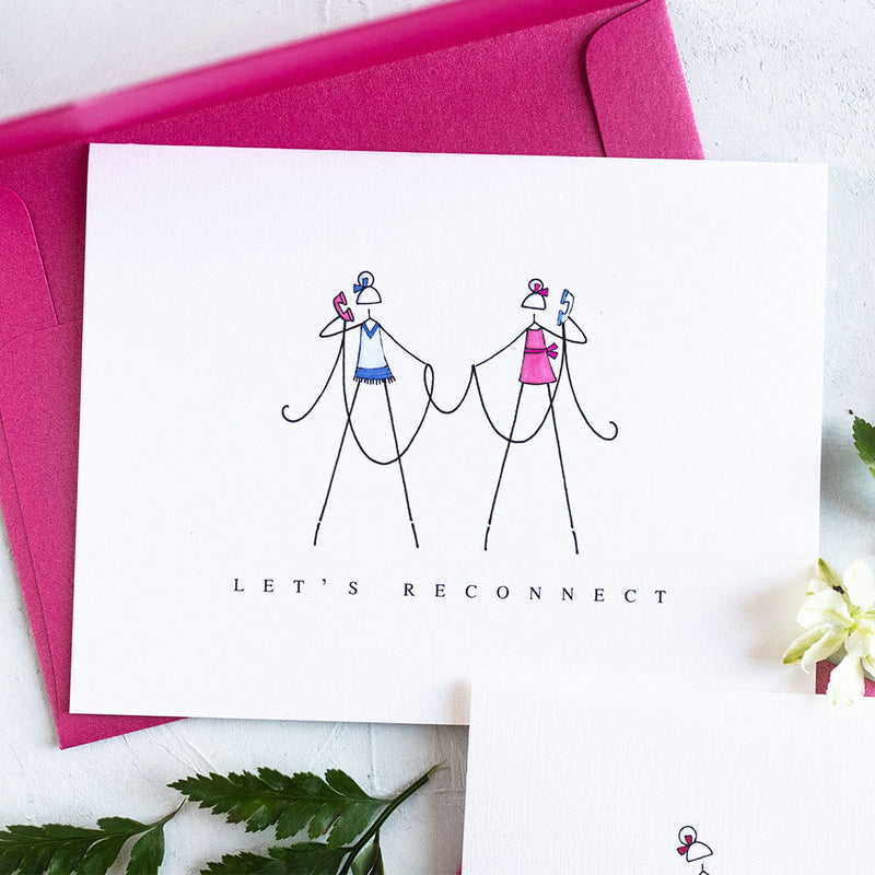 "RECONNECT" FRIENDSHIP CARD