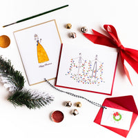 "MERRY & BRIGHT" HOLIDAY CARD