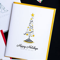 "SHOE TREE" HOLIDAY CARD