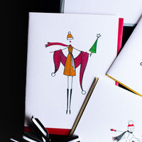 "WARMEST REGARDS" HOLIDAY CARD