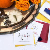 "THE FIRST THANKSGIVING" THANKSGIVING CARD