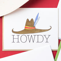 "HOWDY" ANYTIME CARD