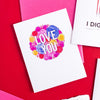 "LOVE YOU" LOVE CARD