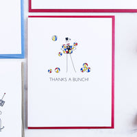 "BEACH BALLS" THANK YOU CARD