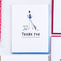 "MY MESS" THANK YOU CARD