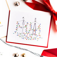 "MERRY & BRIGHT" HOLIDAY CARD