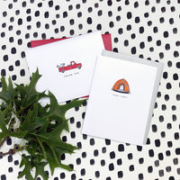 "HAPPY CAMPER" CARD