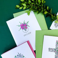 "GOD IS GOOD" FAITH CARD