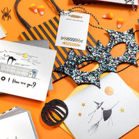 "THE FRIENDLY WITCH" HALLOWEEN CARD