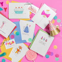 "PRESENTS" BIRTHDAY CARD