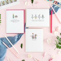 "CHAMPAGNE & MACARON" BIRTHDAY CARD