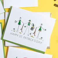 "ST. PATTY'S DAY" ST. PATRICK'S DAY CARD