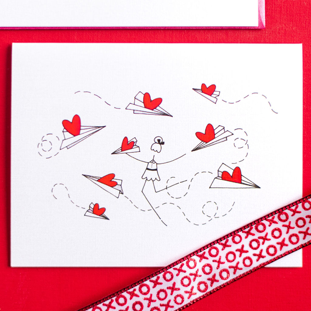 "LOVE LETTERS" BLANK CARD