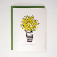 "BOUQUET" SYMPATHY CARD
