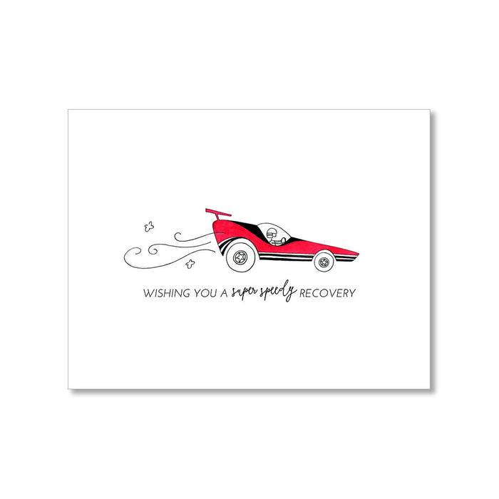"SPEEDY RECOVERY" GET WELL CARD