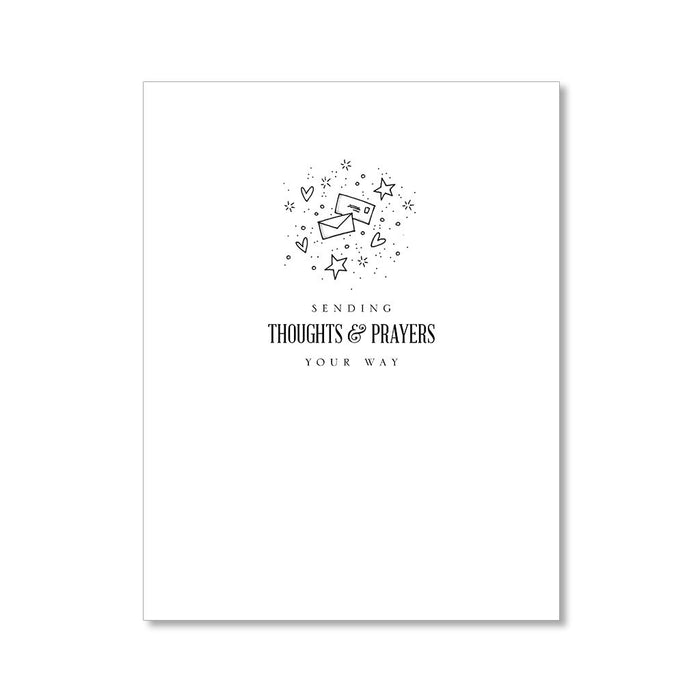 "THOUGHTS & PRAYERS" SYMPATHY CARD